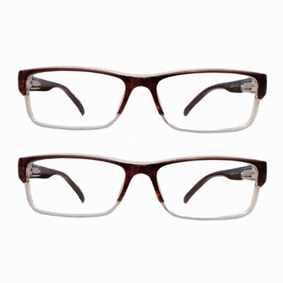 3Plus Eyewear Full Rim (+1.50) Rectangle Reading Glasses(48 mm)