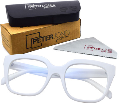 PETER JONES Full Rim Square Frame(57 mm)