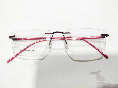 janeric rimless Rimless Square Frame(135 mm)