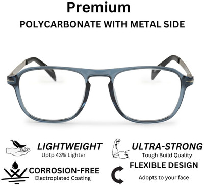 REDHILLS Full Rim Rectangle Frame(55 mm)