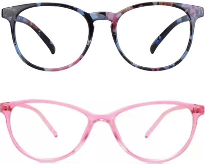 eyedens Full Rim Round, Cat-eyed Frame(48 mm)