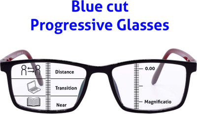 Redleaf Full Rim (+2.50) Rectangle Reading Glasses(50 mm)