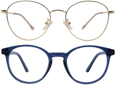 Zyra Lens Full Rim Round Frame(57 mm)