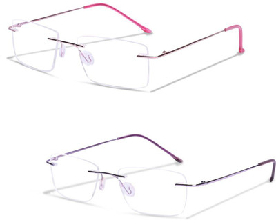 Redex Rimless Rectangle Frame(55 mm)