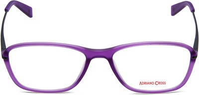 ADRIANO CROSS Full Rim Oval Frame(52 mm)