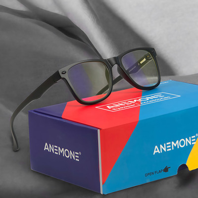 Anemone Full Rim Wayfarer, Square Frame(50 mm)