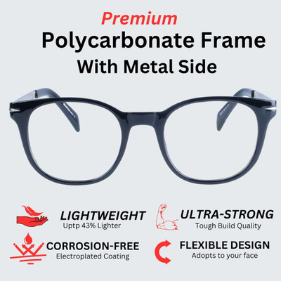 REDHILLS Full Rim Oval Frame(55 mm)
