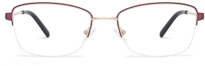 VINCENT CHASE Half Rim Cat-eyed Frame(52 mm)
