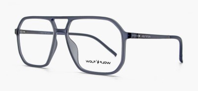 WOLFFLOW Full Rim Square Frame(54 mm)