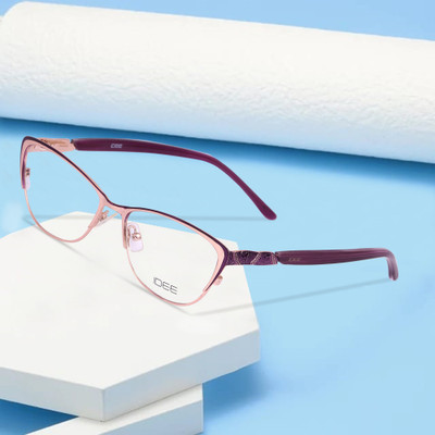 IDEE Full Rim Cat-eyed Frame(54 mm)