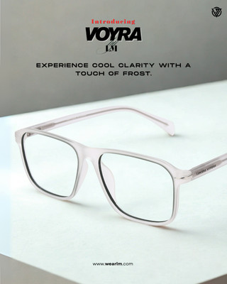 LM Eyewear Full Rim Square Frame(139 mm)