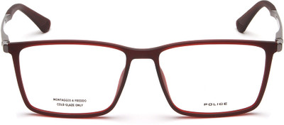Police Full Rim Square Frame(56 mm)