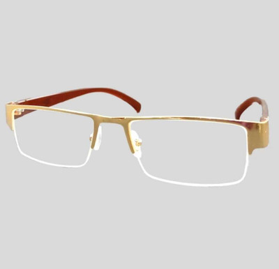 Joy eyewear Half Rim (+2.75) Rectangle Reading Glasses(50 mm)