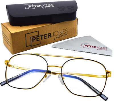 PETER JONES Full Rim Aviator Frame(54 mm)