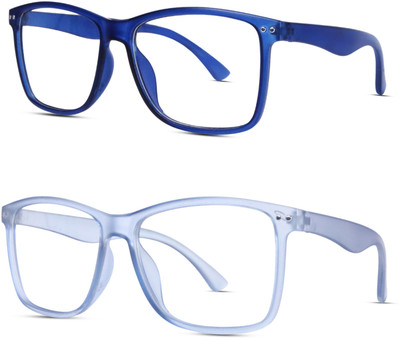 FLIPZONE Full Rim Square Frame(43 mm)