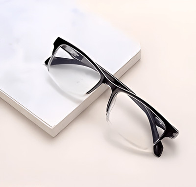 Clearo Full Rim (+1.00) Rectangle Reading Glasses(133 mm)