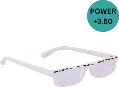 VAST Full Rim (+3.50) Rectangle Reading Glasses(48 mm)