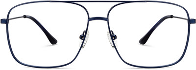 Lenskart Blu Full Rim Aviator Frame(57 mm)