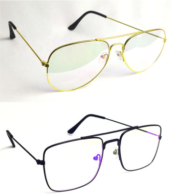 Young Tag Full Rim Aviator, Square Frame(50 mm)
