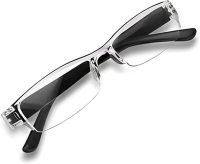 SPECTO Rimless (+2.50) Rectangle Reading Glasses(133 mm)