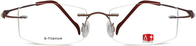 ADRIANO CROSS Rimless Rectangle Frame(52 mm)
