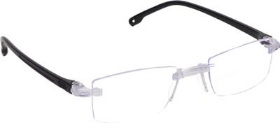 LANDSLIDE Rimless (+2.25) Rectangle Reading Glasses(45 mm)