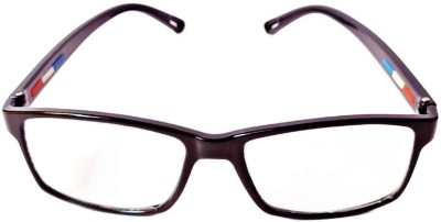 GOOD LIFE FASHION Full Rim (+3.00) Rectangle Reading Glasses(3 mm)