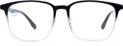 HEXXA Full Rim Rectangle, Wayfarer Frame(53 mm)