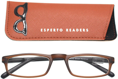 Esperto Full Rim (+1.75) Rectangle Reading Glasses(150 mm)