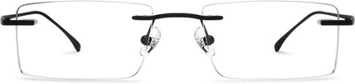 john jacobs Rimless Rectangle Frame(52 mm)