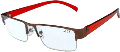 VALENCIA Half Rim (+1.75) Rectangle Reading Glasses(130 mm)