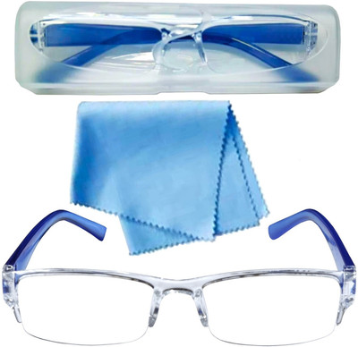 Savy Half Rim (+2.75) Rectangle Reading Glasses(130 mm)