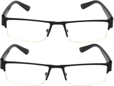 LANDSLIDE Half Rim (+1.25) Square Reading Glasses(44 mm)