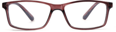 HEXXA Half Rim (+2.50) Rectangle Reading Glasses(50 mm)