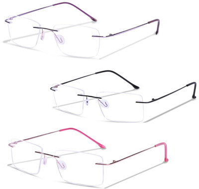 Redex Rimless Rectangle Frame(55 mm)