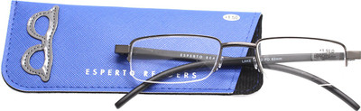 Esperto Half Rim (+1.75) Rectangle Reading Glasses(130 mm)