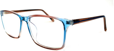 EXPLORA EYEWEAR Full Rim Rectangle Frame(55 mm)