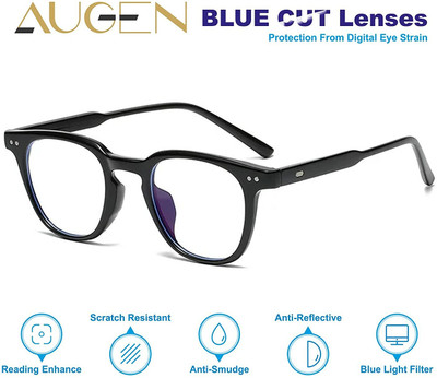 Augen Full Rim Square Frame(56 mm)