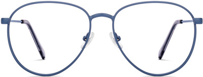 Lenskart Blu Full Rim Aviator Frame(55 mm)