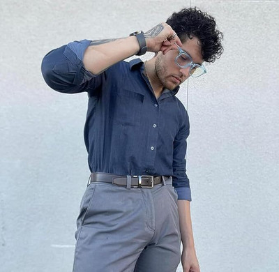 Crimsen Eyewear Full Rim Square Frame(40 mm)