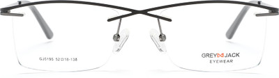 Grey Jack Half Rim Square Frame(52 mm)