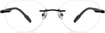 Lenskart Air Rimless Round Frame(53 mm)