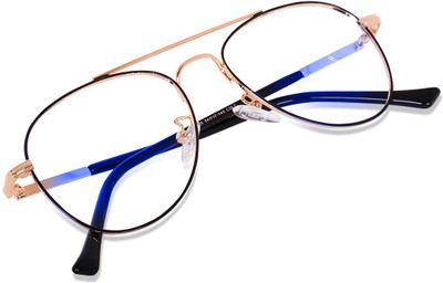 Poshh eyewear Full Rim Aviator Frame(54 mm)