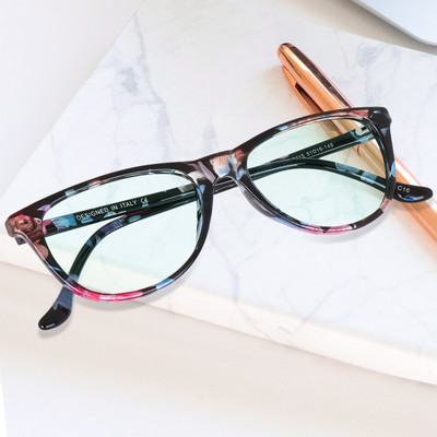 PETER JONES Full Rim Cat-eyed Frame(50 mm)