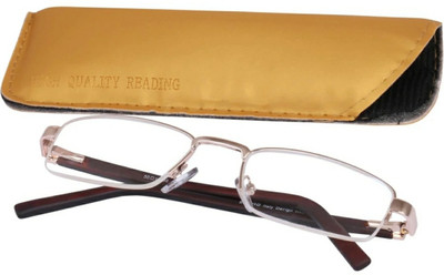 RGC Half Rim (+1.75) Rectangle Reading Glasses(50 mm)