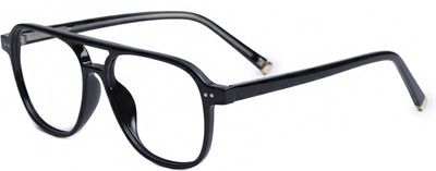 Lenskandy Full Rim Rectangle, Aviator Frame(150 mm)
