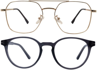 Zyra Lens Full Rim Round Frame(57 mm)