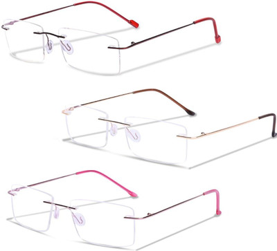 Redex Rimless Rectangle Frame(55 mm)