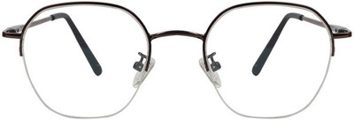 cleardekho Half Rim Oval Frame(138 mm)