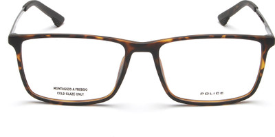 Police Full Rim Rectangle Frame(55 mm)